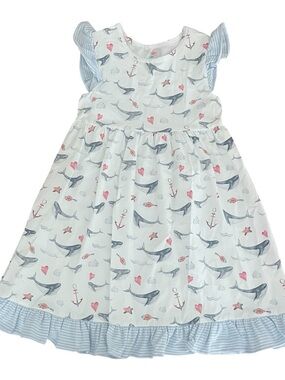 Stitchy Fish (5y) Nautical Dress
